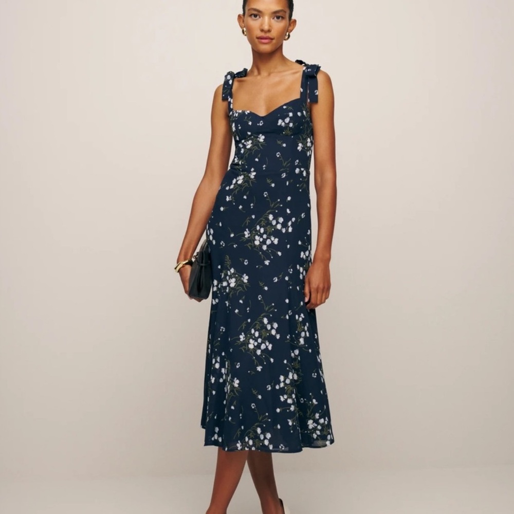 NWT Reformation Nadira dress in Chopine sz 6